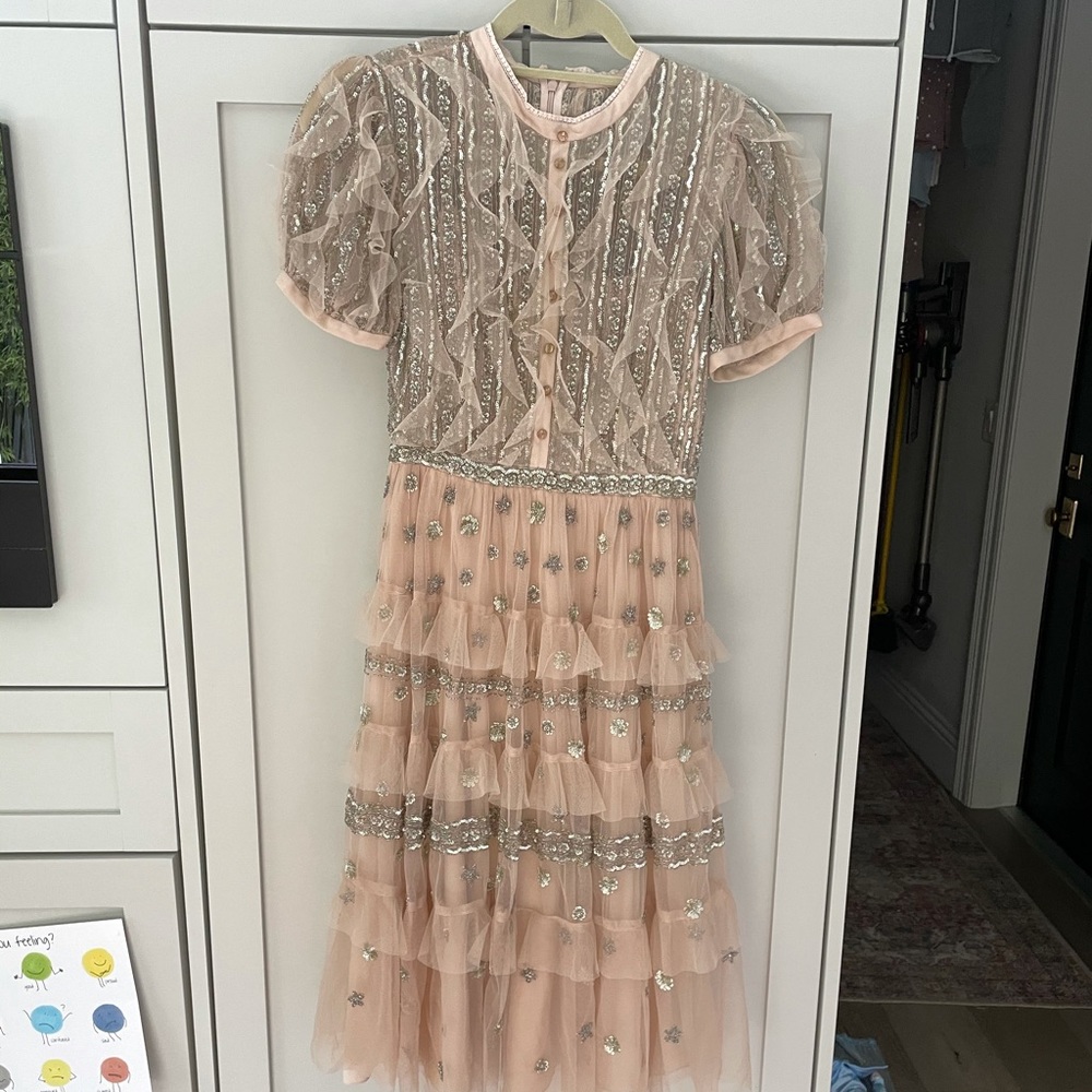 Needle & thread  **as seen on galmeetsglam**